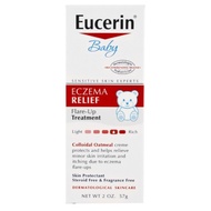 Eucerin Baby Eczema Relief Flare Up Treatment Fragrance Free 2 oz (57 g)