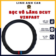 Dcut steering wheel cover for Vinfast Vf3,Vf5,Vf6,Vf7,Vf8,Vf9,Fadil,E34,LuxA