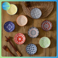 AA Ceramic Condiment Dishes, Bohemian Style Plates, Sauce Dishes, Suitable For Kitchens, Restaurants