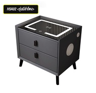 FiT ตู้ข้างเตียง ตู้อัจฉริยะ มีโคมไฟ ชาร์จแบตได้ รุ่น H5A01 H5A02