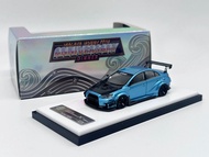 Error 404 1:64 Evolution X Varis Voltex ice blue Ltd 99pcs resin model car