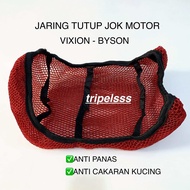 Jaring Jok sarung tutup Jok Motor Vixion - Byson - Thunder - Cb150r