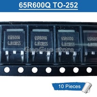 10pcs 65R600Q TO-252 7.3A/700V N-channel MOSFET Transistor New Original