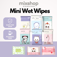 mixshop Mini Baby Wet Wipes/Soft Wet Tissue/Hand/Mouth/Body [SG READY STOCK]