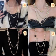 [Ready + Express] Naii | Multi-layered lucky 4-leaf jade necklace, suitable for wearing ao dai and d