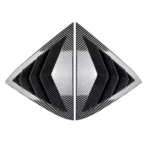 For Ford Fiesta MK7 Side Door Glass Louver Rear Door Glass Shutter After June 2008 For Ford Fiesta S