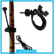 [Lacooppia] Flute Clip, Clarinet Clip Holder, Accessory Attachment, Instrument Microphone Clip for F