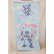 Stitch Towel 60cm x 120 cm Stitch Towel biru