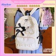 Coquette bagpack Cute school bag girl Student beg sekolah woman中学生书包beg sekolah budak perempuan