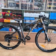 Sepeda MTB United Clovis 6.10 29er 1x12 Speed Shimano Deore - New Ori BNIB - green brown 27.5 M