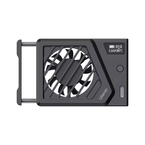 Ulanzi CA25 Camera Cooling Fan Radiator 4K Recording Kit Heat Sink For Sony ZV-E1 R6 Mark II FUJIFIL