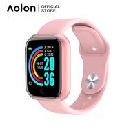 Aolon Smartwatch y68 jam tangan wanita terbaru 2023 Bluetooth Pria Anti Air Dengan Monitor Detak Jantung Untuk Iphone / Xiaomi Olahraga Multifungsi Jam Tangan Olahraga i8 promax SERIES 8 bisa whatsapp asli