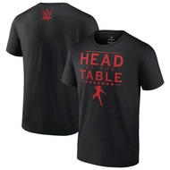 Mens Fanatics Branded Black Roman Reigns Head of the Table T-Shirt Lifes Not Fair T-Shirt