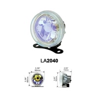 LA2040 FOGLAMP UNIVERSAL ROUND CLEAR H3 12V 55WATT