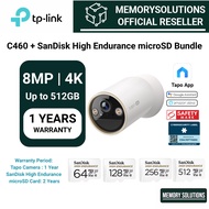 TP-Link Tapo Camera C460 4K 8MP with SanDisk High Endurance Bundle