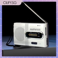 [Cilify.sg] Portable Mini Radio AM FM Radio Telescopic Antenna Outdoor Stereo Radio