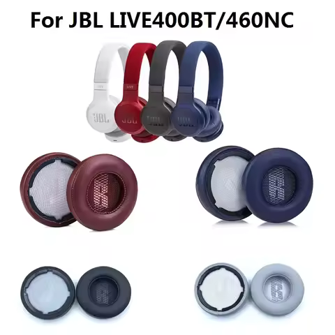 Ear Pads For JBL LIVE400BT 460NC Headphones replacement Live 400BT/460NC Ear Covers Earmuffs Ear pil