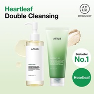 [Anua Official] 100M Viral Double Cleanser Duo | Pore  Oil & Gentle Exfoliating Cleanser | Korean ca