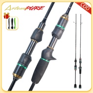 NEW Artemis Pure UL Fishing Rod 1.5m/1.68m/1.8m/1.98m Ultralight Spinning Rod Casting Joran Pancing