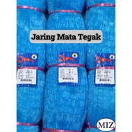MATA 028 x 42MM 42.5MM 43MM 44MM 45MM 47MM x 80MD x 91.4MTR Colored Upright Eye biru Fishing Net Fis