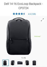 Dell backpack Dell 14-16 EcoLoop Backpack - CP3724電腦筆記本Notebook背包背囊