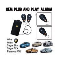 Proton Blm / Waja/ FLX / Persona / Wira  ,Plug & Play no cutting Wire Car Alarm ( FOR Original Alarm