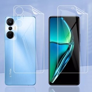 BO0M  Hydrogel CLEAR FRONT BACK INFINIX GT 50PRO 30PRO 20PRO 10Pro Note 60 ULTRA 50 50X 50s 40 40s 3