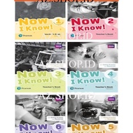 Book Now I Know! Teachers Book 1/2/3/4/5/6 Pearson/ BLACK & WHITE/