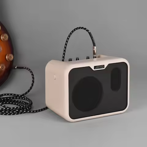 JOYO MA-10B Mini Portable Electric Bass Amplifier Speaker Bass Amplifier Amp Normal/Drive Dual Chann