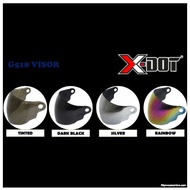 XDOT G518 Helmet FREE CLEAR VISOR
