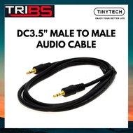 TINYTECH DC3.5" MALE TO MALE AUDIO CABLE