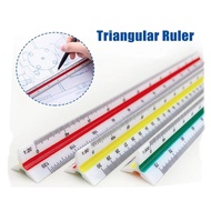 Triangular Metric Scale for Students and Professionals