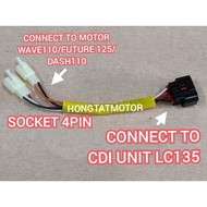 CDI CONVERTER SOCKET - LC 135 > PNP > WAVE 110 DASH 110/ FUTURE 125 WAVE DASH 110 / WAVE 110 RS wave