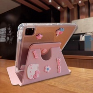 Cute diy 720 Degree 2.0 Anti-bending Suitable for ipad10 Generation 10.9 Protective Case air6/5 Shel