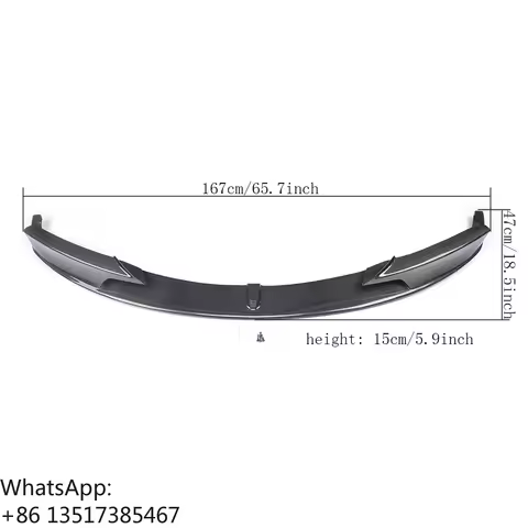 Carbon Fiber Front Bumper Lip for BMW 3 Series F30 MTECH 2013-2018