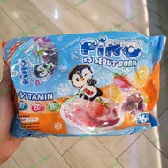 Pino ice cup bag es serut buah strawberry anggur jeruk ( isi 6 / pack )