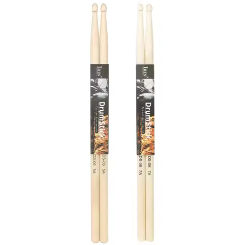IRIN Drum Drumstick 5A 7A Maple Pair Drum Sticks Percussion Musical Instrument Parts Sturdy High Den