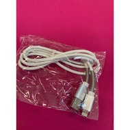 Charging wire with braid wire to usb c