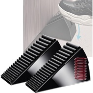 Heavy Duty Door Stopper, Stainless Steel Adjustable Spring Large Door Stopper