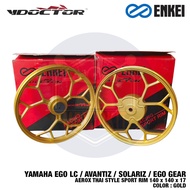 YAMAHA EGO LC AVANTIZ SOLARIZ EGO GEAR NOUVO LC AEROX THAI STYLE SPORT RIM 140 x 140 x 17
