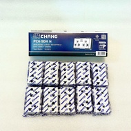 CHANG ช้าง ปลั๊กกราวด์คู่ช้าง ปลั๊กไฟ รุ่นใหม่ (รุ่นเสียบสาย) PCH-904N