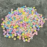 50 grams of 4mm flash wheel beads