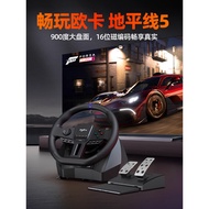 LaiShiDa V900 Gen2 Racing Game Steering Wheel 900 Degrees untuk PC, Dust Rally, European Truck Simul