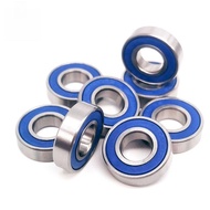 BeautyBoostT 2 10PCS 8x16x5mm ABEC-7 688RS Bearing RC Car Truck 688 RS 2RS Ball Bearings Blue Sealed