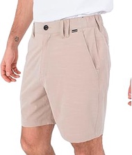 Men's Phantom SLUB 3/4 Waistband 18 Inch Bermuda, Khaki, 44, khaki, 44