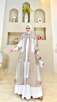 ZAHWA DRESS SET OUTER VOL 11 BY POPPY SYARI