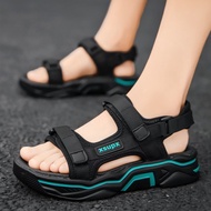 Sandals Men's Summer Outer Wear Two-Wear Sports Leisure All-Match Wear-Resistant Slippers Heightened