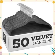 Set of 50 VELVET HANGERS clothes HANGERS - Retailboss