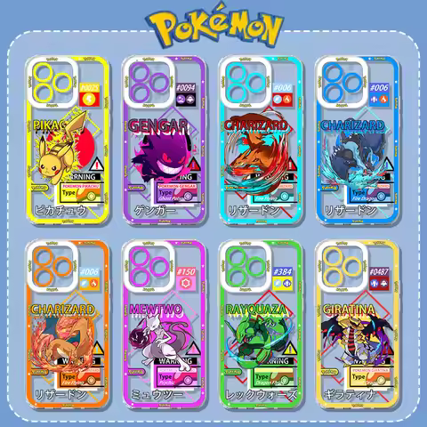 Pokémon POKÉDEX CHARIZARD Printing Case for Xiaomi POCO X8 Pro Max X7 X6 Neo X5 X3 F8 F7 Ultra F6 F5