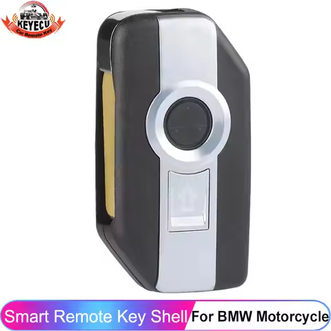 KEYECU Flip Motorcycle Key Case Shell For BMW R1250GS R1200GS K1600B K1600GT R1200RS R1200RT F900R F